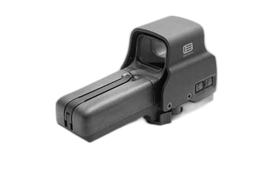 EOTECH 518 Holographic Sight, Red 68 MOA Ring with 1 MOA Dot Reticle, Side Button Controls, Quick Release Mount, Matte Finish, Black 518.A65