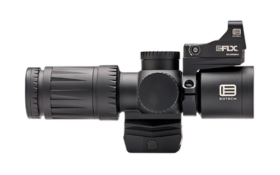 EOTECH Vudu Rifle Scope, 3-9X32mm, HC-1 Reticle, Second Focal Plane, Matte Finish, Black, Includes Integrated Mount and EFLX Mini Reflex Red Dot Sight VDU3-9PKG1