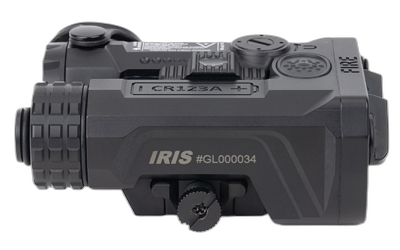 Holosun Technologies IRIS 3, Triple Function, Rifle Illuminator & Laser/Infrared System, Green/IR Laser, IR Illuminator, Fits Picatinny, Remote Dual Activated Button, Anodized Finish, Black IRIS-GR3