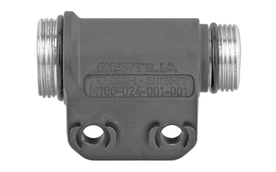 Reptilia Torch, Fits SureFire M300 Scout Bezels and Tail Caps, Right Side Mount, M-Lok Mounting Hardware Included, Black, Anodized 100-043