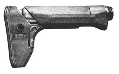 Reptilia RECC-E, Rifle Stock, Fits AR Buffer Tube, Black, Includes Receiver Extension 100-141