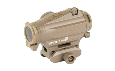 Sig Sauer ROMEO 4T-PRO, Red Dot, 1X, 20mm Objective, Ballistic Circle Dot Reticle, 0.5 MOA Adjustment, Matte Finish, Flat Dark Earth SOR44102