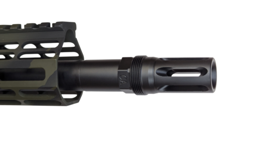 13.7 P&amp;W Extended Flash Hider (1/2-28) Plan-B Compatible Suppressor Mount