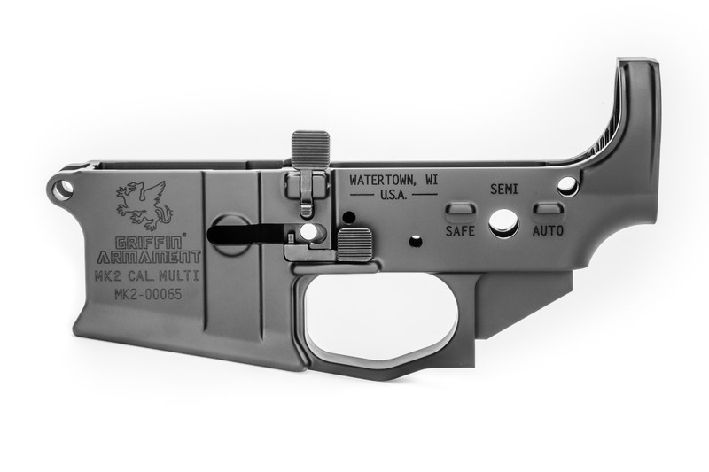 Griffin Armament MK2 Ambi Stripped Lower Receiver